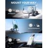 imageLISEN for Qi2 15W MagSafe Car Mount ChargerRapid Cooling Drop 18 in MinutesIncludes VentDashboard Holder ampamp Car Charger iPhone 16 Pro Max Car Accessories Fits Galaxy S25 Ultra with MagSafe Case