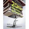 imageLISEN for iPad Stand Holder Adjustable Tablet Stand for Desk 2025 for iPad Accessories Rotating Display Stand PC Office Accessories for Desk Women Kindle Table MountPSSwitch iPhone 129quot47quotBlack