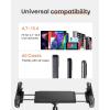 imageLISEN iPad Stand  Portable Monitor Holder Adjustable Tablet Stand Thick Case Friendly Fits 47quot156quot iPad Pro Air Mini Fire Tab Nexus Kindle BlackBlack