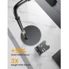 imageLISEN iPad Stand  Portable Monitor Holder Adjustable Tablet Stand Thick Case Friendly Fits 47quot156quot iPad Pro Air Mini Fire Tab Nexus Kindle BlackBlack