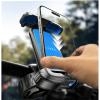 imageLISEN Bike Phone Holder 2025 Upgrade Motorcycle Phone Mount Bicycle Phone Holder Handlebar Phone Mount Dirt Bike Ebike Accessories Bicycle Accessories for iPhone Samsung Google Pixel BlackBlue