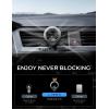 imageLISEN 2 Pack Fits MagSafe Car Mount Magnetic Phone Holder for Car24 Super Magnetscar Vent Phone Mount Mag safe Phone Holder Car Accessories for iPhone 16 15 14 13 Pro Max Plus Mag Safe CaseBlackBlack