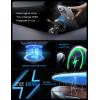 imageLISEN MagSafe Car Mount Charger Wireless iPhone 1615141312 Charging Mount with 48W Car Charger Fits iPhone with MagSafe CaseCircle