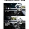 imageLISEN for MagSafe Car Mount 95 Increase Magnetism Magnetic Phone Holders for Your CarCar Accessories for Men Women Truck 360 Dashboard Vent Phone Mount for Garmin GPS Fit iPhone 16 15 14 13 12Green