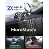 imageLISEN for MagSafe Car Mount 95 Increase Magnetism Magnetic Phone Holders for Your CarCar Accessories for Men Women Truck 360 Dashboard Vent Phone Mount for Garmin GPS Fit iPhone 16 15 14 13 12Green
