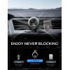 imageLISEN for MagSafe Car Mount 95 Increase Magnetism Magnetic Phone Holders for Your CarCar Accessories for Men Women Truck 360 Dashboard Vent Phone Mount for Garmin GPS Fit iPhone 16 15 14 13 12Red