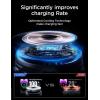 imageLISEN for MagSafe Car Mount Charger 15W Wireless Car Charger Mount Update Cooling Fan MagSafe Car Charger Hands Free iPhone Car Holder Mount Fit for iPhone 16 15 14 13 12 Pro Max Plus Mini BlackBlack