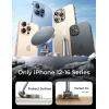 imageLISEN for Magsafe Car Mount Charger Upgrade Set 360 Rotation Wireless Magsafe Car Charger Foldable Car Phone Holder Dashboard fit iPhone 16 Pro Max Plus 15 14 13 12 Samsung with MagSafe Case