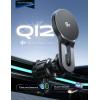 imageLISEN for Qi2 15W MagSafe Car Mount Charger Safer ampamp Faster Magsafe Car Charger Vent Magnetic Wireless Vent Phone Mount Fits iPhone 16 Pro Max 15 14Qi2 Charging