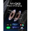 imageLISEN for Qi2 15W MagSafe Car Mount Charger Safer ampamp Faster Magsafe Car Charger Vent Magnetic Wireless Vent Phone Mount Fits iPhone 16 Pro Max 15 14Qi2 Charging