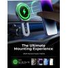 imageLISEN for Qi2 15W MagSafe Car Mount Charger Safer ampamp Faster Magsafe Car Charger Vent Magnetic Wireless Vent Phone Mount Fits iPhone 16 Pro Max 15 14Fast Charging