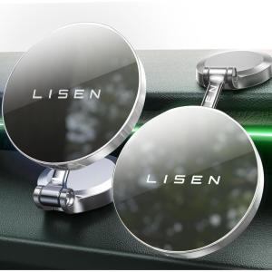 imageLISEN for Magsafe Car Charger Dashboard 360 Rotatable Mag Safe Charger Car Mount iPhone 16 Pro Max Ultra Magnetic Wireless Car Charger for Car Mount for iPhone 15 14 Pro Max BlackSilver