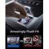 imageAINOPE 90W Super Fast Car Charger USB CInvisible Cigarette Lighter AdapterMiniampampMetal Type C Car Charger Fast Charging Fit Samsung Galaxy S25 S24 Ultra PlusiPhone 16 15 14 13 12 Pro Max PlusBlackPurple