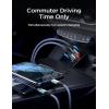 imageAINOPE 90W Super Fast Car Charger USB CInvisible Cigarette Lighter AdapterMiniampampMetal Type C Car Charger Fast Charging Fit Samsung Galaxy S25 S24 Ultra PlusiPhone 16 15 14 13 12 Pro Max PlusBlackRed
