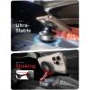 imageLISEN Suction Phone Mount Mini Portable Super Stable Electric Vacuum Magnetic Phone Holder 360 Adjustable Vlogging Travel MultiScene Use for iPhone 16e 16 Pro Max 15 14 13 12Silver