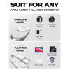 imageLISEN for Apple Watch Charger Portable 1200mAh Wireless Keychain Watch Charger Fast Charging for Apple Watch Power Bank for Apple Watch Charger Keychain fit Apple Watch Series 10987654SEUItra