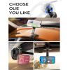 imageLISEN for Magsafe 360 Degree Rotation Dashboard Car Phone Holder Strong Compression Clamp Clip on Dashboard Cell Phone Holder Multifunctional MagSafe Magnetic Car Phone Mount for iPhone 16 15 14 13Black