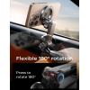 imageLISEN for Magsafe 360 Degree Rotation Dashboard Car Phone Holder Strong Compression Clamp Clip on Dashboard Cell Phone Holder Multifunctional MagSafe Magnetic Car Phone Mount for iPhone 16 15 14 13Gray