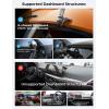 imageLISEN for Magsafe 360 Degree Rotation Dashboard Car Phone Holder Strong Compression Clamp Clip on Dashboard Cell Phone Holder Multifunctional MagSafe Magnetic Car Phone Mount for iPhone 16 15 14 13Black