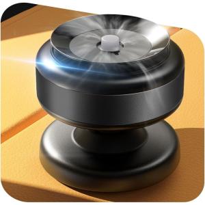 imageLISEN Suction Phone Mount Mini Portable Super Stable Electric Vacuum Magnetic Phone Holder 360 Adjustable Vlogging Travel MultiScene Use for iPhone 16e 16 Pro Max 15 14 13 12Black