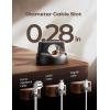 image10Pack Cord Holder 1S Lock LISEN Magnetic Cord Holder for Nightstand Under Desk Cable Management with 5 Extra Strong Adhesive Pads Wire Holders for Cords Home Wall Car Desktop Cable Straps