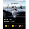 imageLISEN Car Phone Holder Mount Upgrade 3 in 1 Phone Mount for Car Windshield Dashboard Air Vent 360 Universal Hands Free Automobile Cell Phone Holder Fit for iPhone 16 15 14 13 12 Samsung