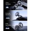 imageLISEN for MagSafe Car Mount Strongest Magnets Magnetic Phone Holder for Car Hands Free iPhone Dash Phone Mount Fit for iPhone 14 13 12 Pro Max Plus Mini MagSafe Case RedRed