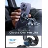 imageLISEN for MagSafe Car Mount Strongest Magnets Magnetic Phone Holder for Car Hands Free iPhone Dash Phone Mount Fit for iPhone 14 13 12 Pro Max Plus Mini MagSafe Case RedRed