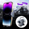 imageLISEN Car Phone Holder Mount Upgrade 3 in 1 Phone Mount for Car Windshield Dashboard Air Vent 360 Universal Hands Free Automobile Cell Phone Holder Fit for iPhone 16 15 14 13 12 Samsung