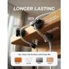 image18Pack Magnetic Cable Clips 1S SnapOn Cord Holder LISEN Office Desk Organizers and Accessories with 9 Extra Strong Adhesive Pads Wire Organizer for Nightstand Home Wall Car Desktop