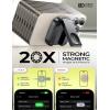 imageLISEN for MagSafe Charger Stand for iPhone Magnetic Apple Watch Airpods Charging Minimalist Travel for iPhone Wireless Charger Magnetic MagSafe Accessories Apple 16 Pro Max iwatch Airpods Black