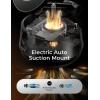 imageLISEN Electric Retractable Car Phone Mount Content Creator MagSafe Suction Cup Phone Mount Vacuum Magnetic Phone Holder fit Windshield Smooth Surface Vlogging for 17 iPhone 16e 16 Pro Max 15 14 13 12Black