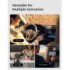 imageLISEN Electric Retractable Car Phone Mount Content Creator MagSafe Suction Cup Phone Mount Vacuum Magnetic Phone Holder fit Windshield Smooth Surface Vlogging for 17 iPhone 16e 16 Pro Max 15 14 13 12Black