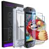 imageLISEN 3Pack Screen Protector for Nintendo Switch 2 2025 Upgrade ANTIGLARE ampamp Auto Alignment Kit Tempered Glass Accessories Switch2 Longest Durable Full Coverage switch 2 HD ClearNintendo Switch 2 2025