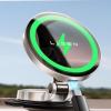 imageLISEN for Magsafe Car Mount Charger Dashboard 360 Rotation Foldable Wireless Car Charger Ultra Magnetic Phone Holder Dashboard Magsafe 3 Car Mount Fits iPhone 15 14 13 12 Pro Max Plus