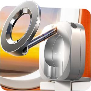 imageLISEN Airplane Travel Europe Vacation Essentials Phone Holder Gadgets Long Flight Must Have Toddler Mini Travels Essentials Kids Women for MagSafe Travel Accessories Cruise Essentials Camera MountsSilver